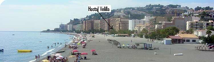 Hostal Velilla Almuñécar Esterno foto